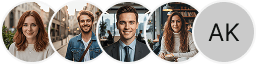 Investor profile avatars displayed across a Zephyr Wealtode trading review block